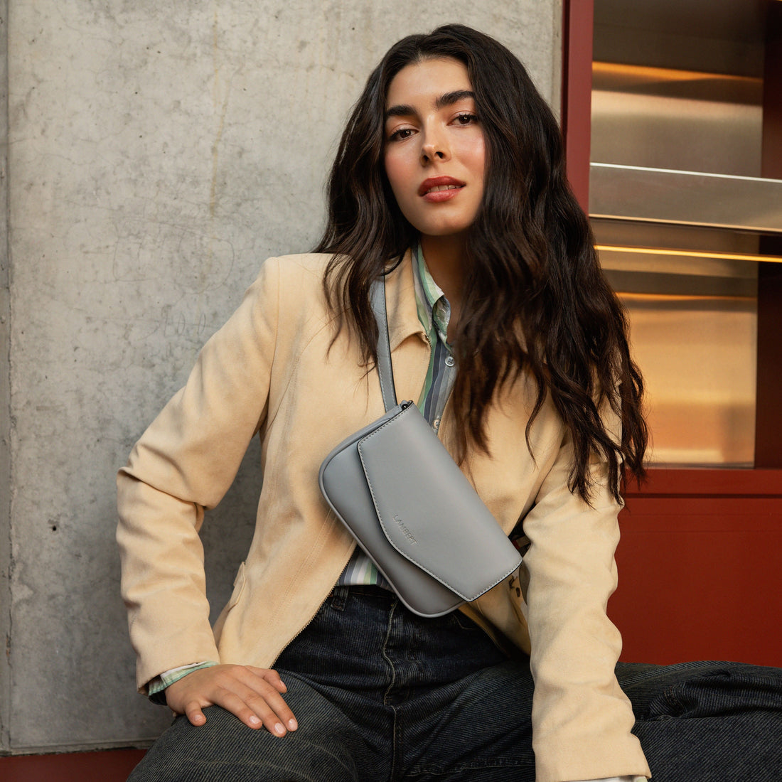 The Gabby – 2-in-1 Storm Vegan Leather Handbag