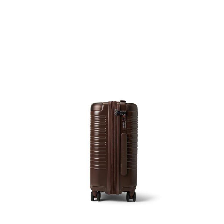 The Berlin – Chocolate Expandable Carry-On Suitcase