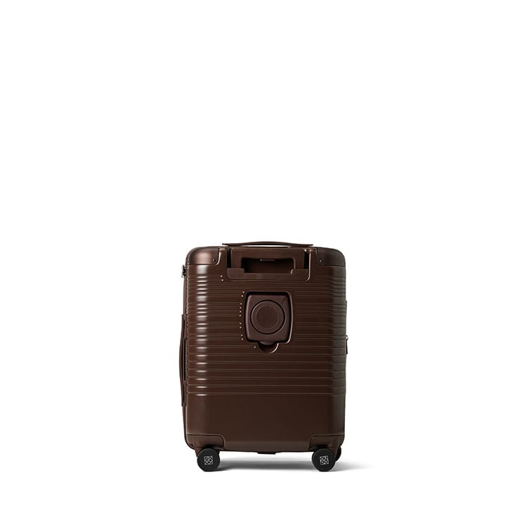 The Berlin – Chocolate Expandable Carry-On Suitcase