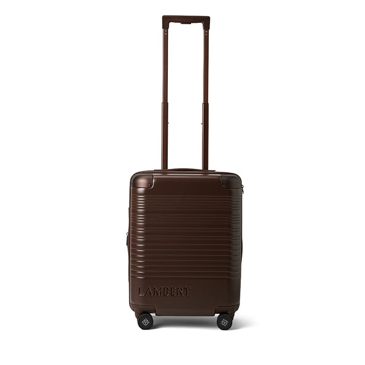 The Berlin – Chocolate Expandable Carry-On Suitcase