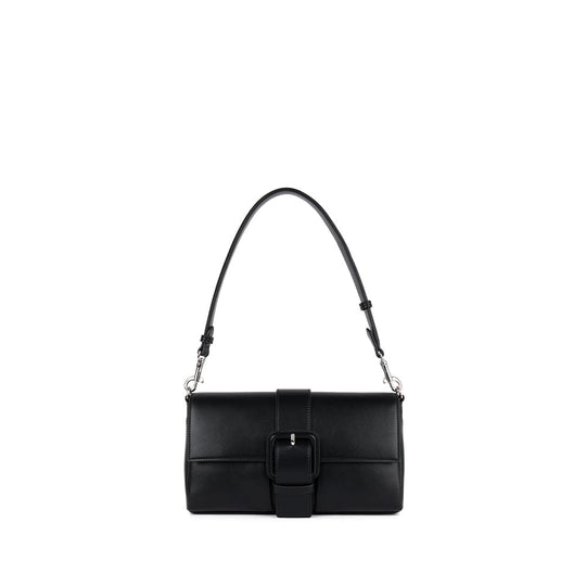 Le Elsie - Sac à main 2-en-1 en cuir vegan noir