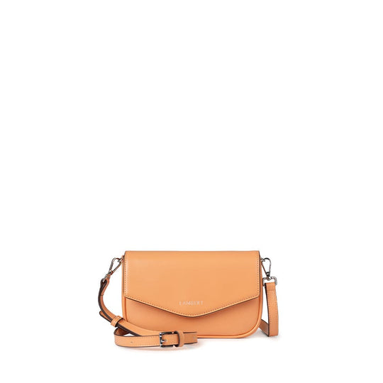 Le Gabby - Sac à main 2-en-1 en cuir vegan peach