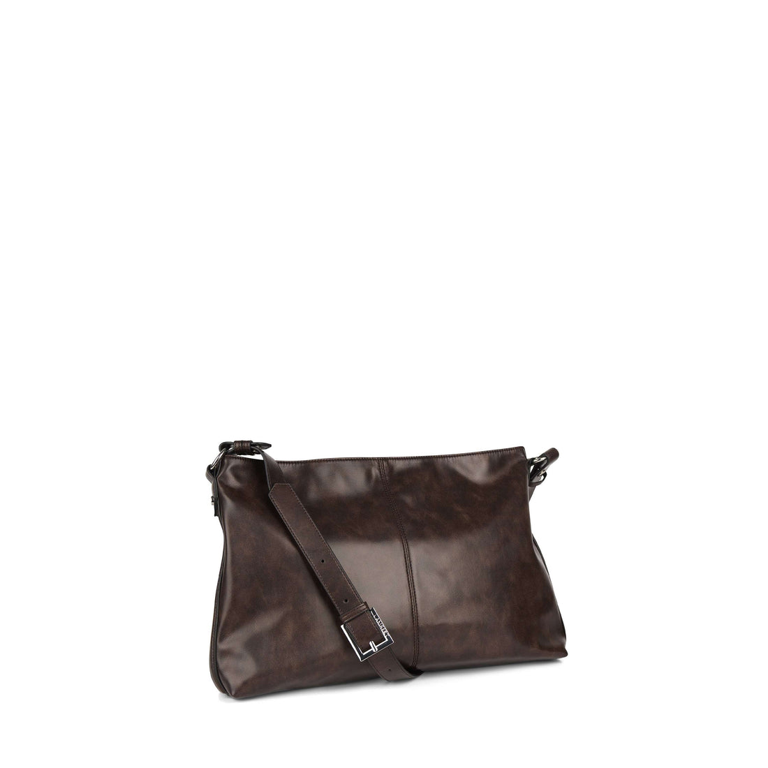 The Gianna – Shoulder Bag in Espresso Vegan Leather