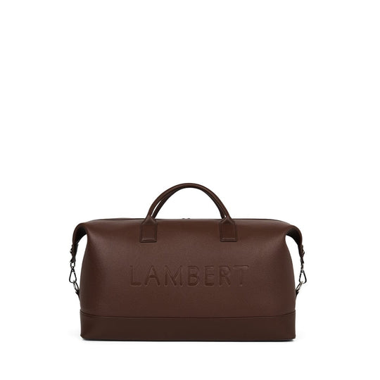 The June –  Chocolate Large Vegan Leather Travel Tote