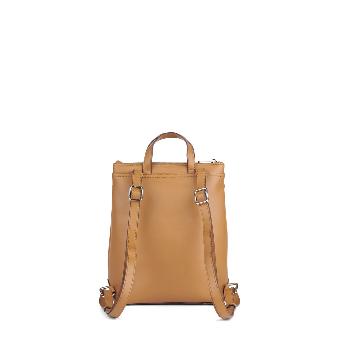Le Millie - Sac à dos en cuir vegan sepia