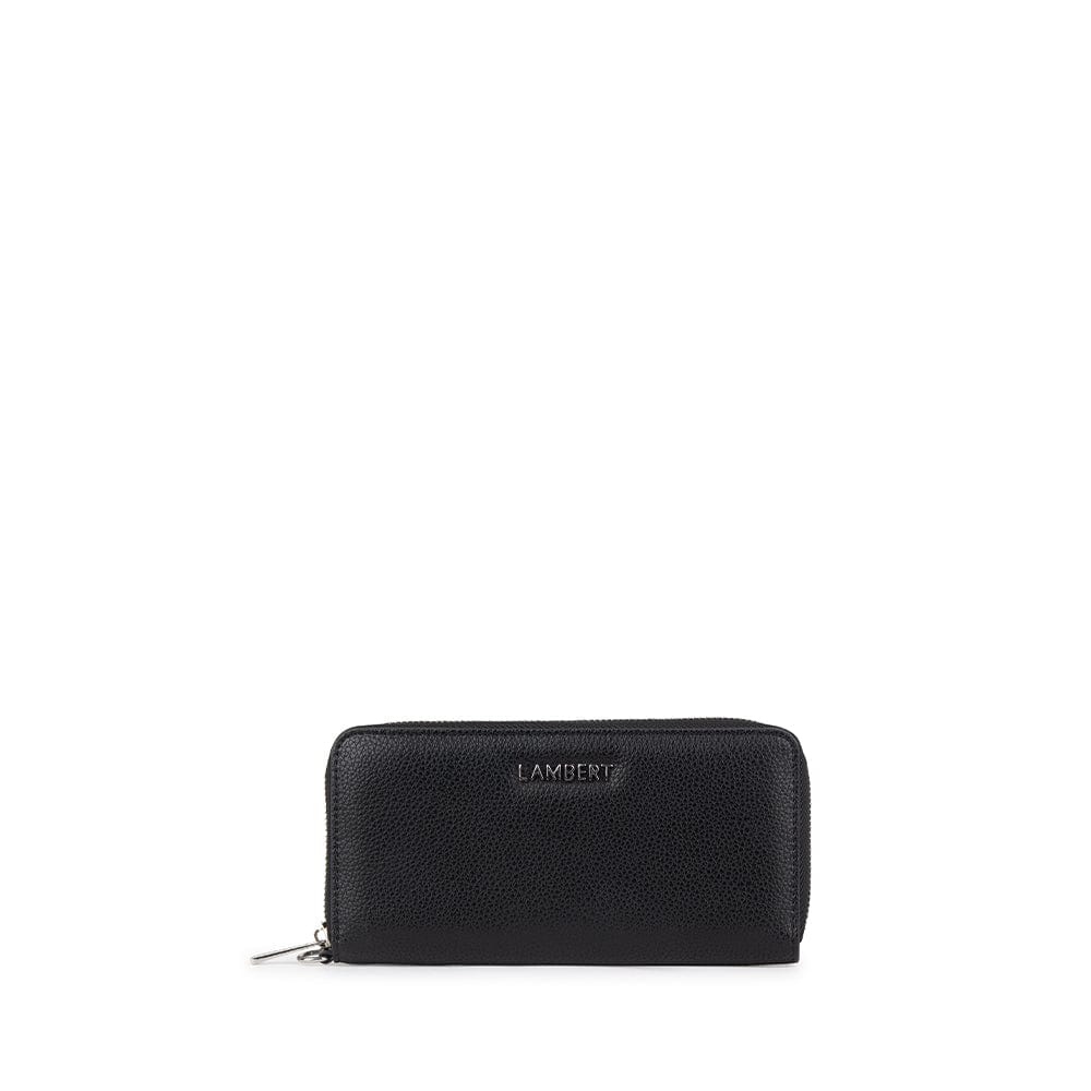 The Mina - Black Vegan Leather Wallet