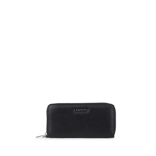 The Mina - Black Vegan Leather Wallet