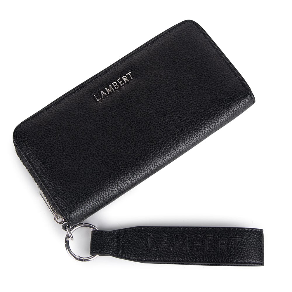 The Mina - Black Vegan Leather Wallet
