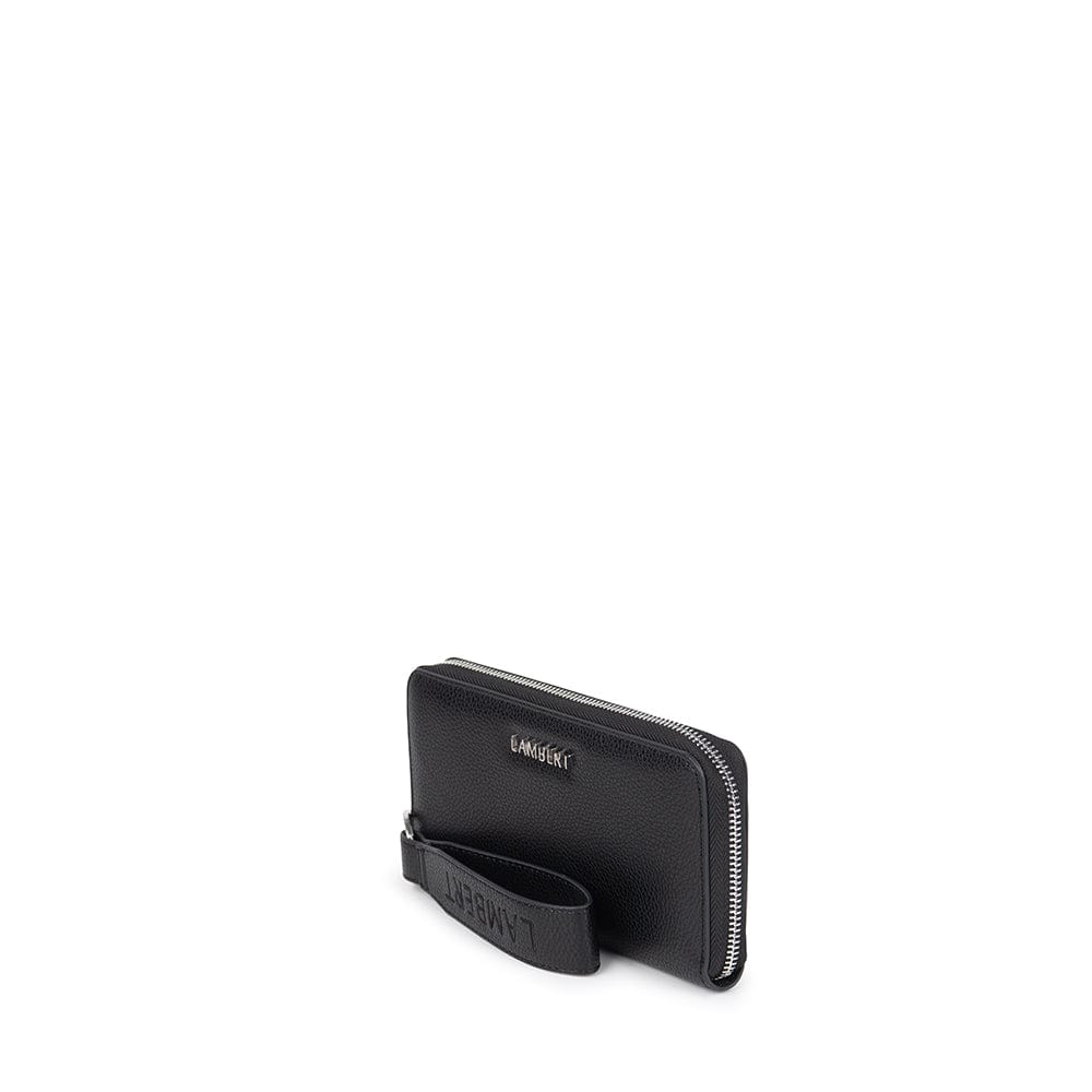 The Mina - Black Vegan Leather Wallet
