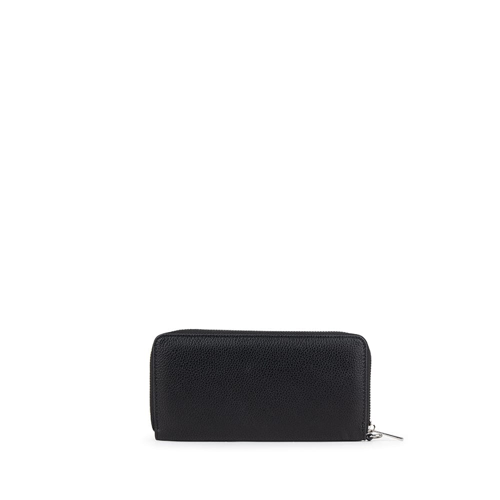The Mina - Black Vegan Leather Wallet
