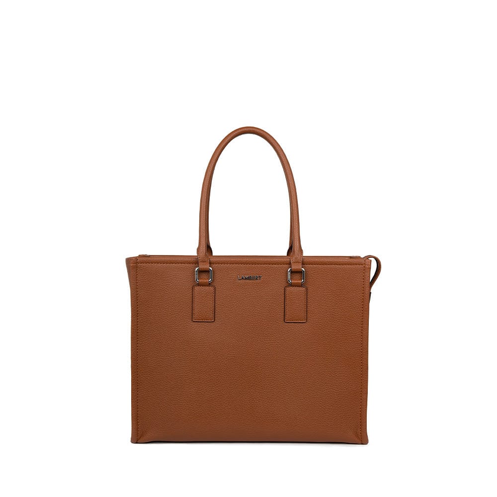 The Valentina - Affogato Vegan Leather 2-in-1 Tote Bag