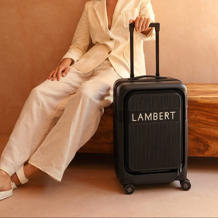 La Bali - Valise de cabine noire, Lambert