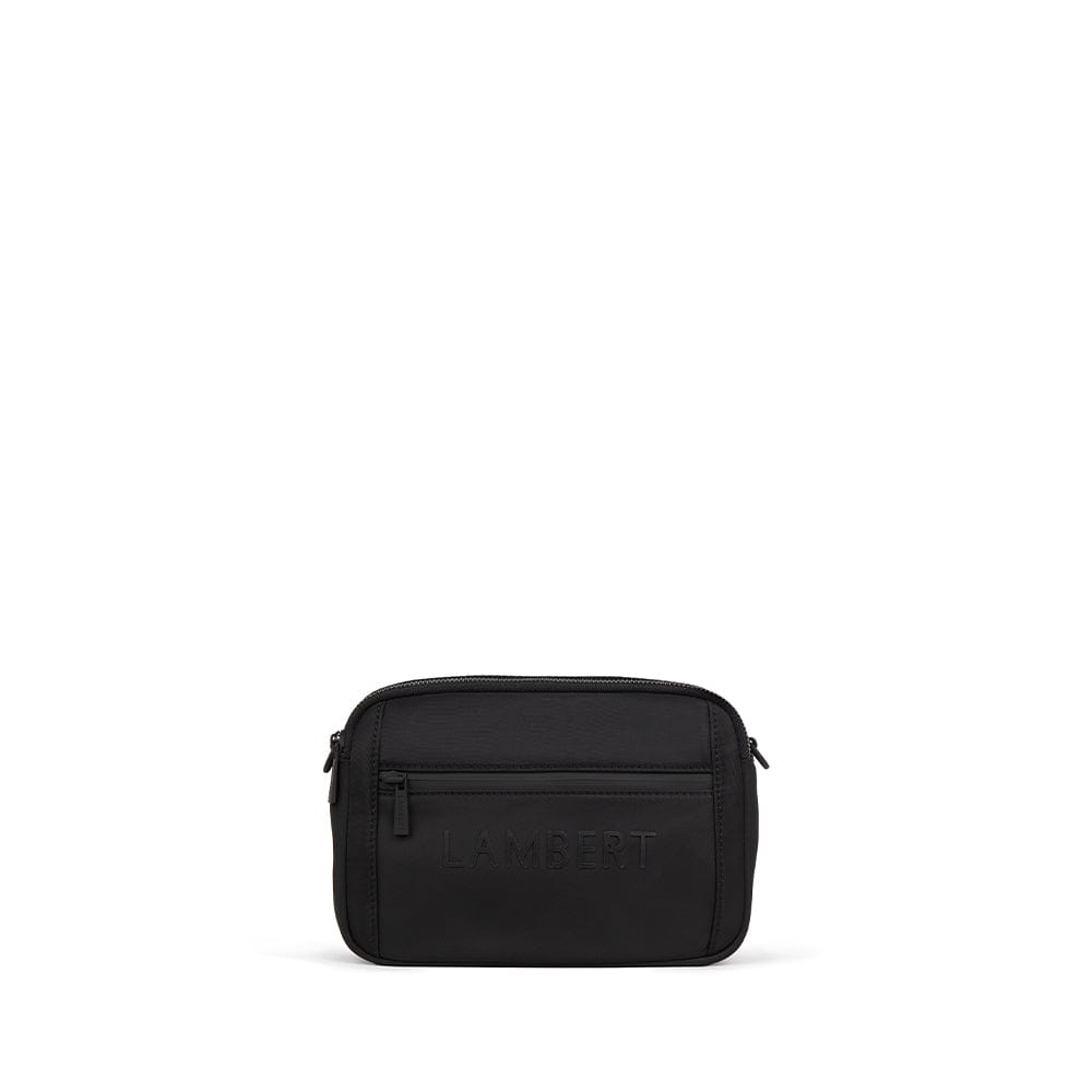 The Ace - Black Recycled Nylon Crossbody Bag – Lambert