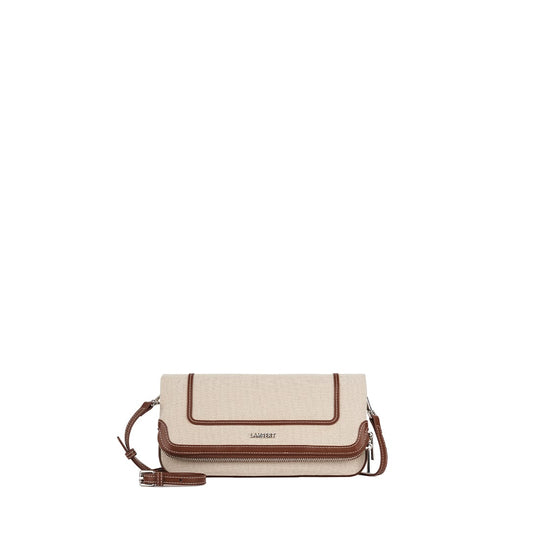 Le Adele – Sac à main 3-en-1 en canevas hazelnut