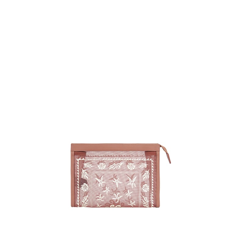 The Alana – Clay Mesh Beach Pouch