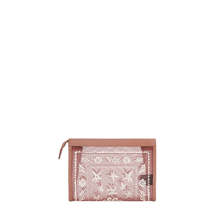The Alana – Clay Mesh Beach Pouch