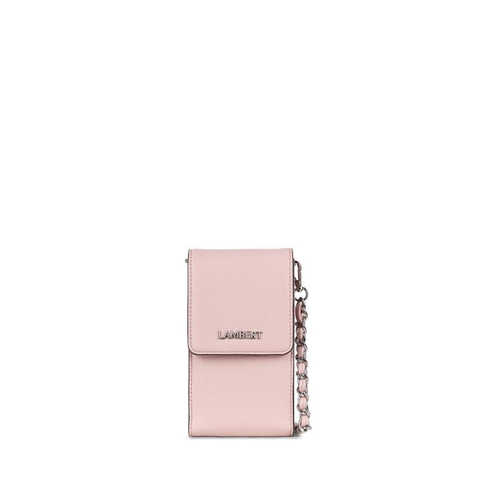 The Alexa - Dusty Pink Vegan Leather Crossbody Phone Case