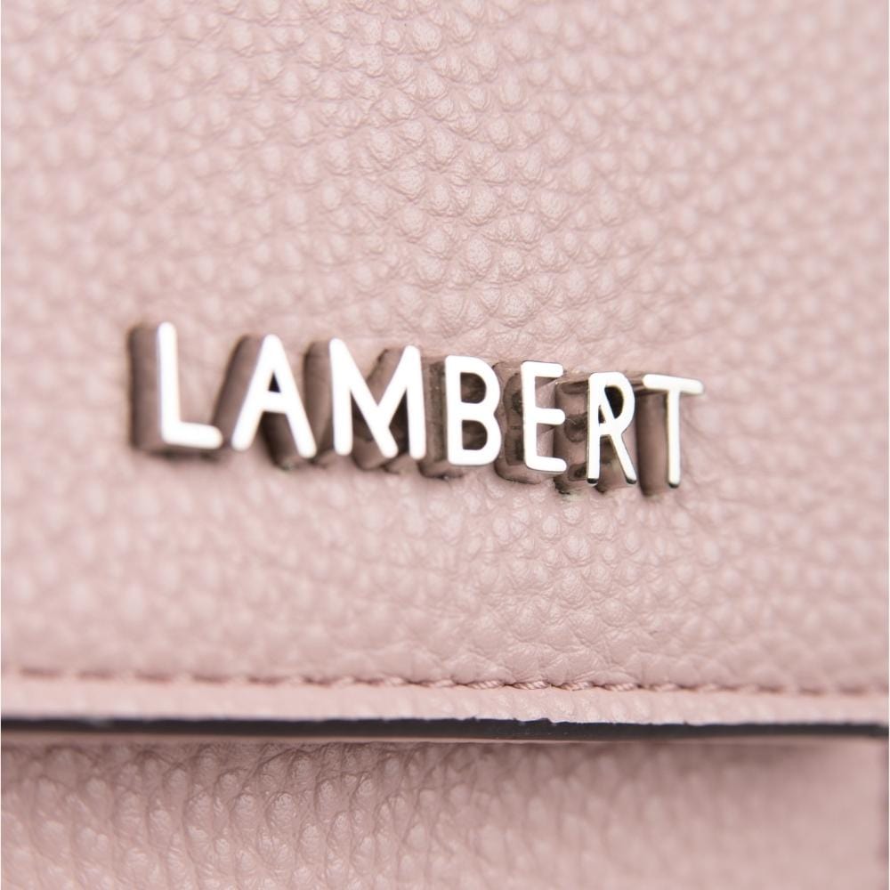 The Alexa - Dusty Pink Vegan Leather Crossbody Phone Case