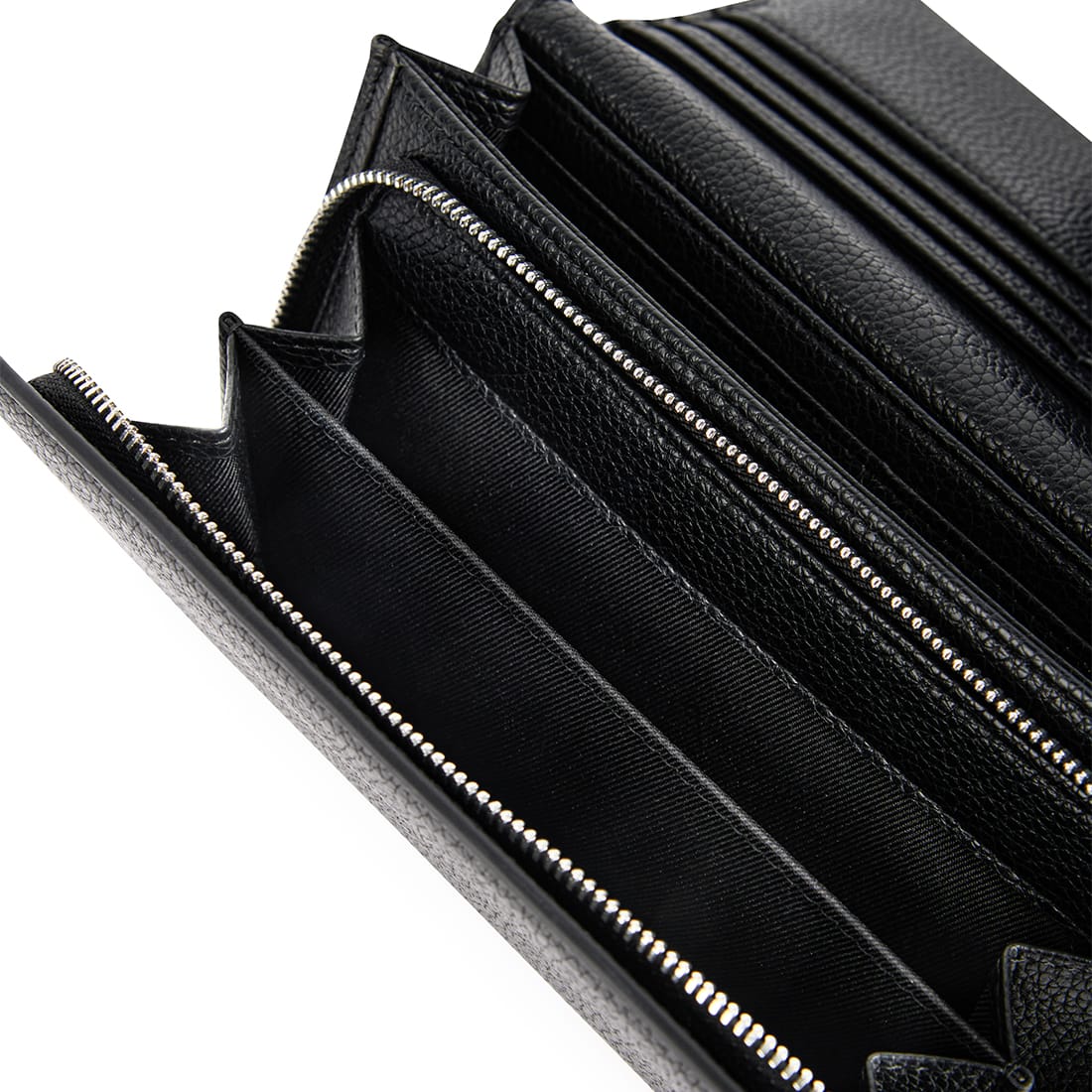 The Alondra – Black Vegan Leather Wallet