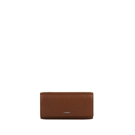 Le Alondra – Portefeuille moyen en cuir vegan hazelnut