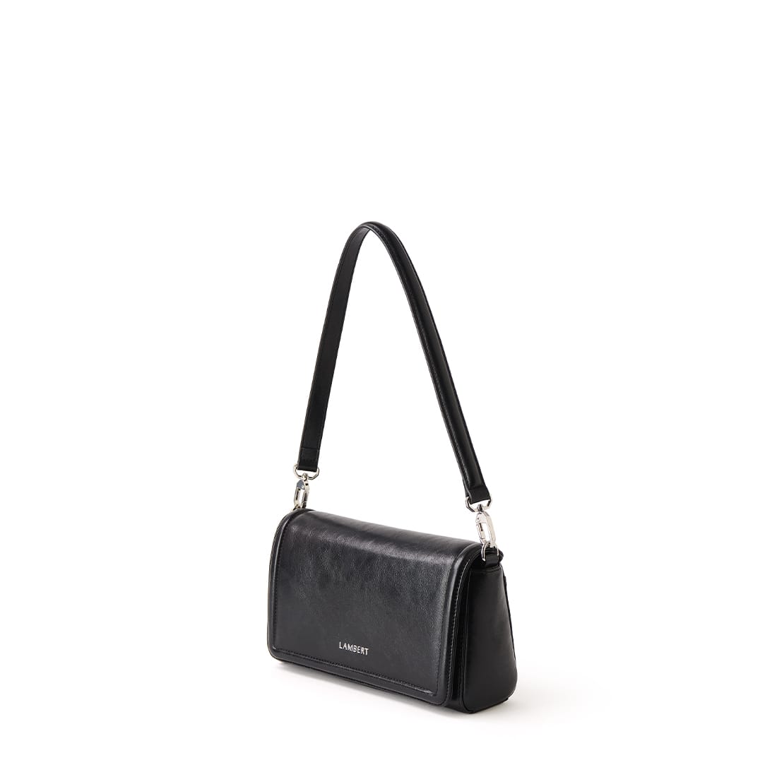 The Alyssa - 2 in 1 Black Vegan Leather Handbag