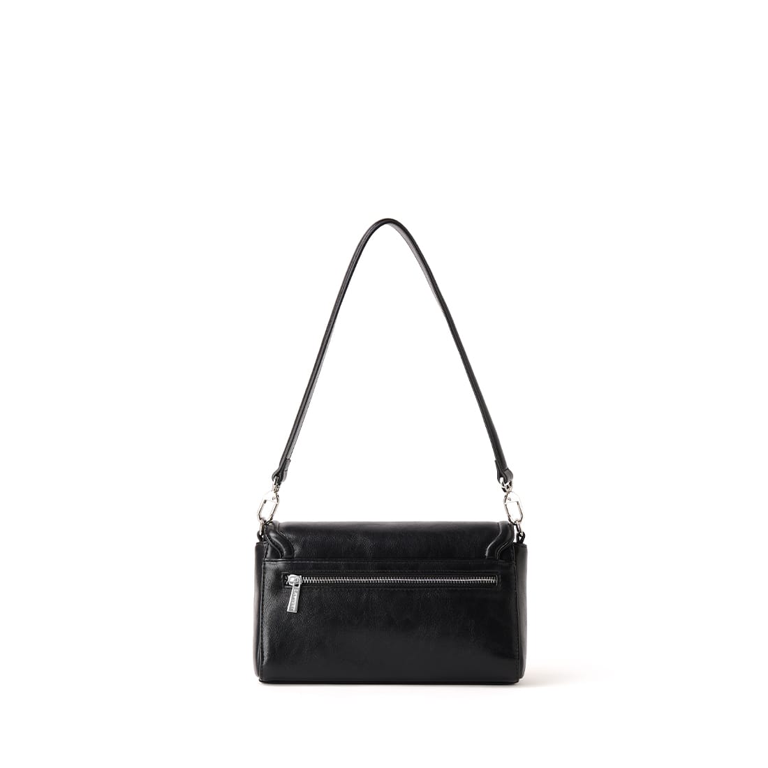 The Alyssa - 2 in 1 Black Vegan Leather Handbag