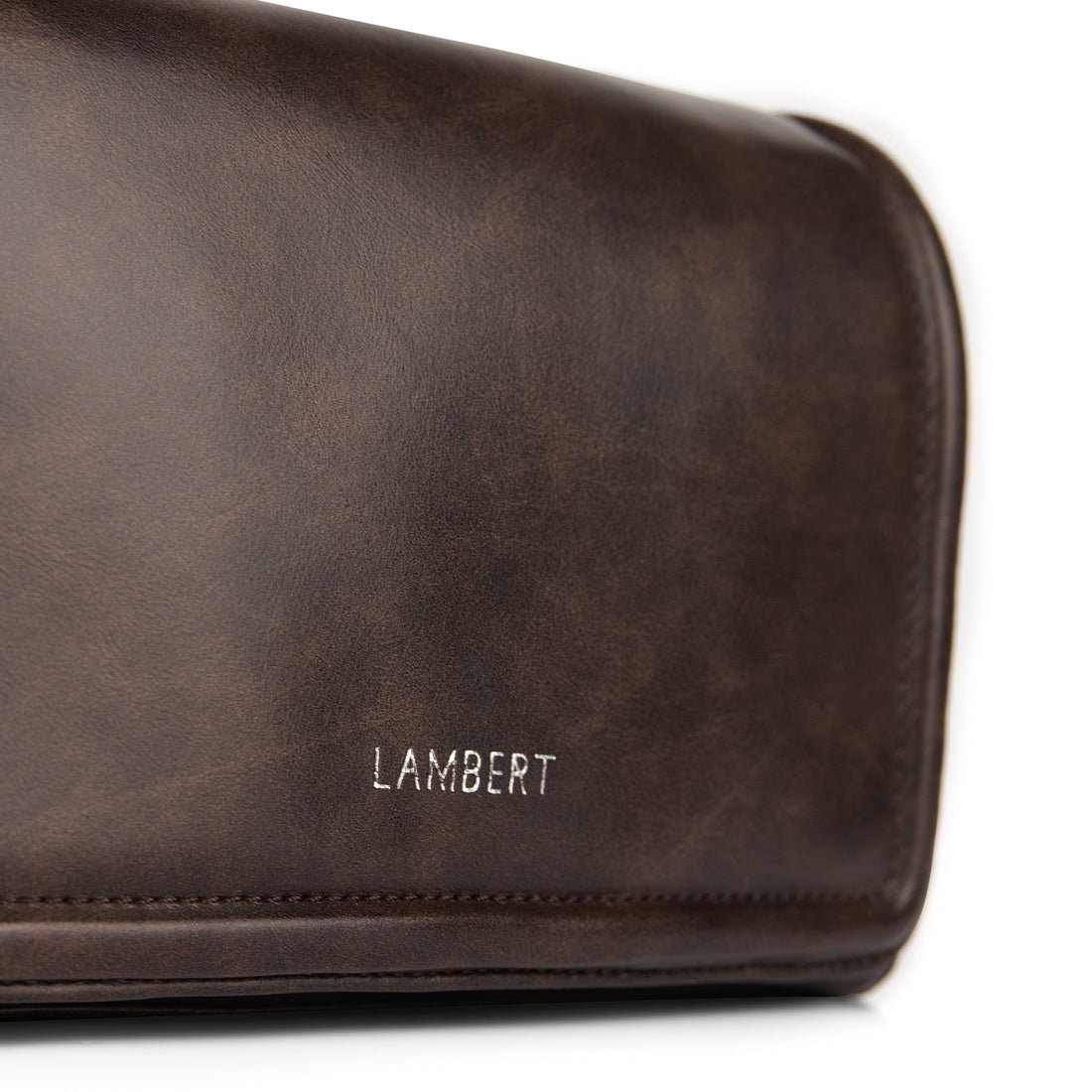 The Alyssa – 2-in-1 Shoulder Bag in Espresso Vegan Leather