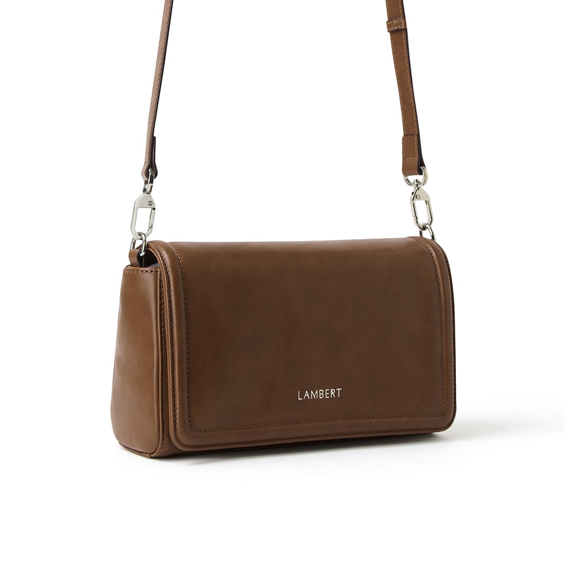 The Alyssa - 2 in 1 Hazelnut Vegan Leather Handbag
