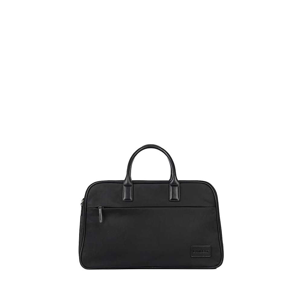 The Amalfi – Black Nylon Weekender Bag