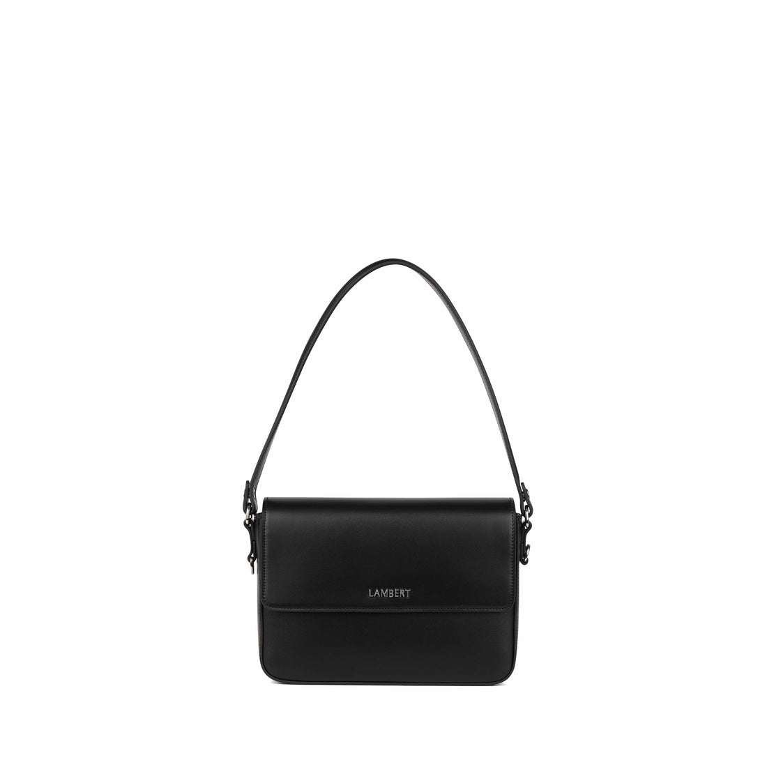 The Amber - 2-in-1 Black Vegan Leather Handbag