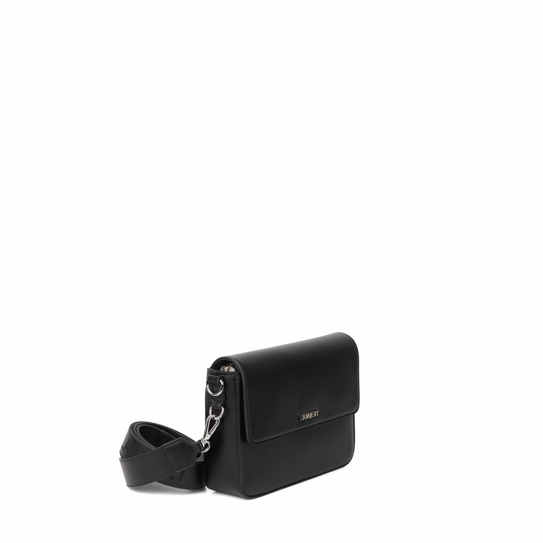 The Amber - 2-in-1 Black Vegan Leather Handbag