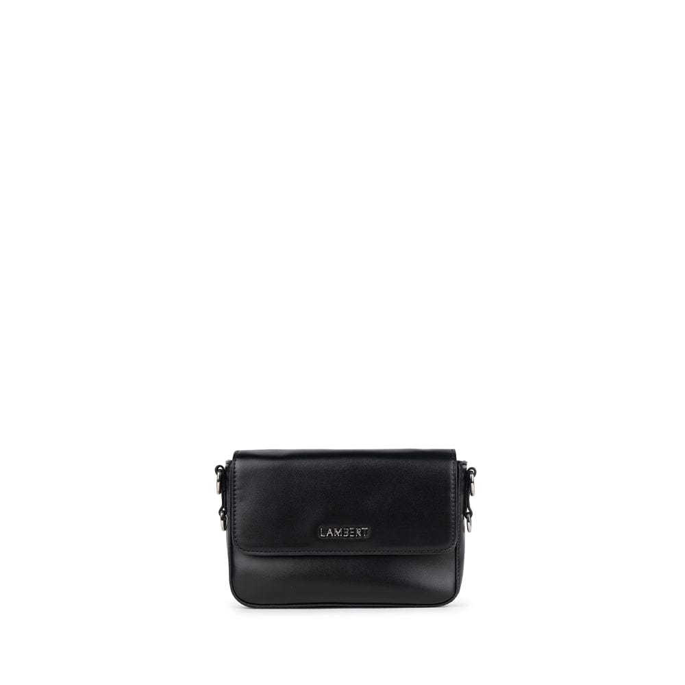 Le Amelie - Sac à main 2-en-1 en cuir vegan noir
