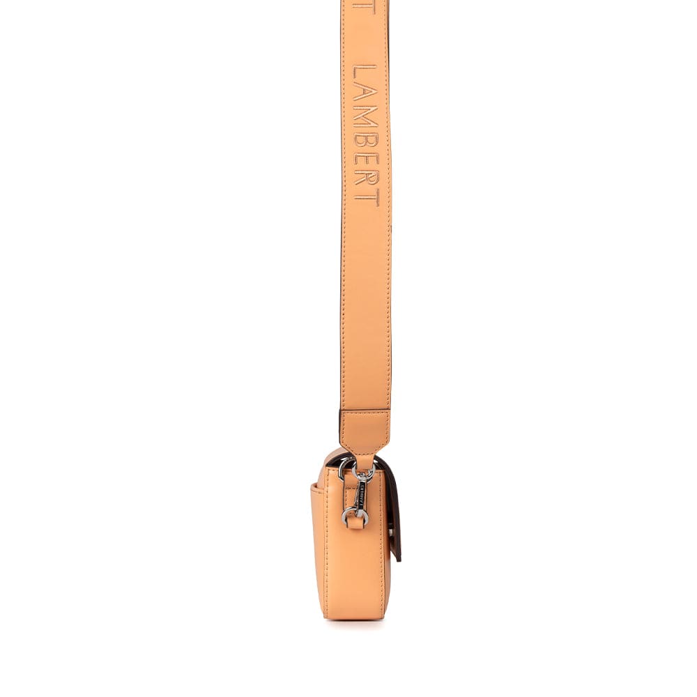 Le Amelie - Sac à main 2-en-1 en cuir vegan peach