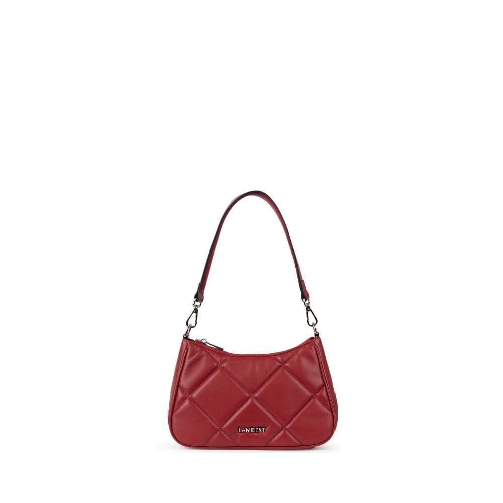 The Andy - Rouge Quilted Vegan Leather 3-in-1 Handbag