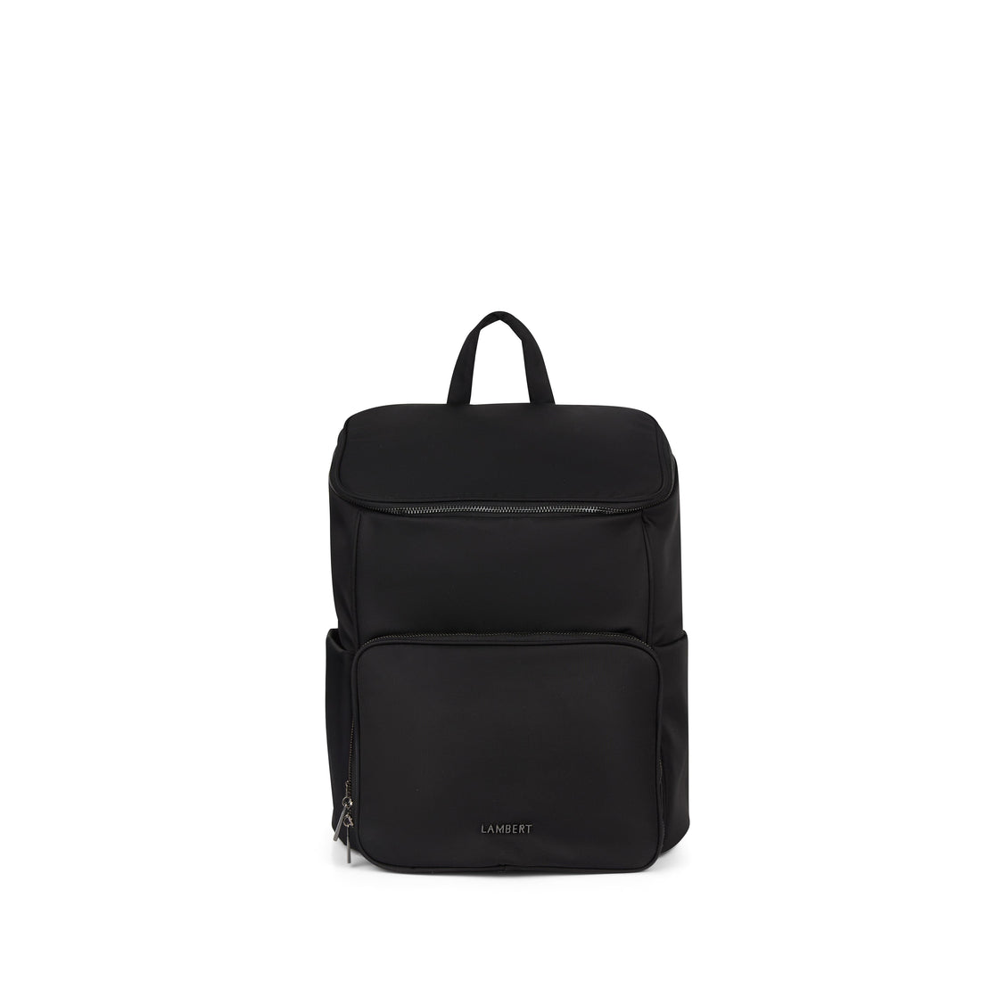 The Anabelle – Black Recycled Nylon Maternity Backpack