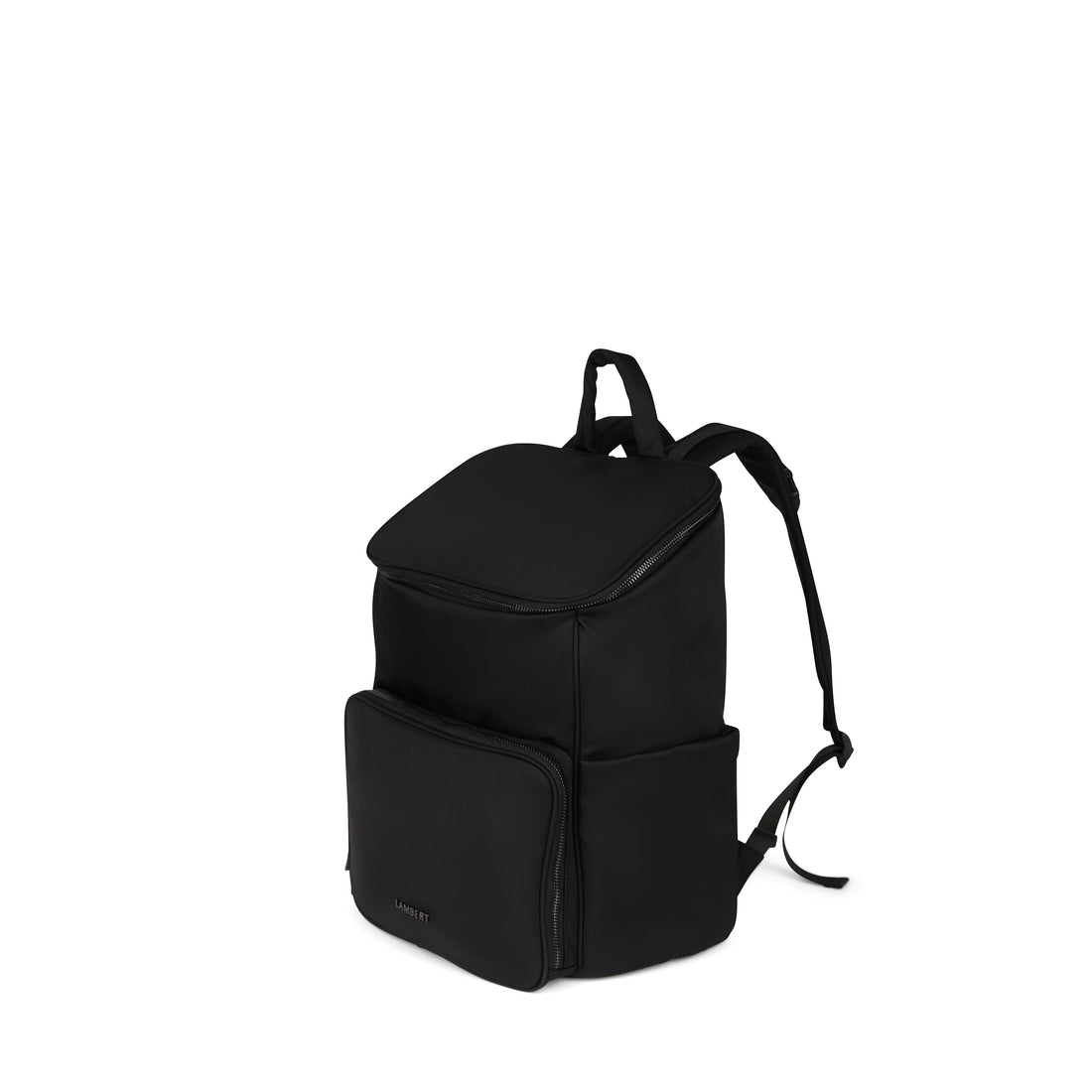 The Anabelle – Black Recycled Nylon Maternity Backpack