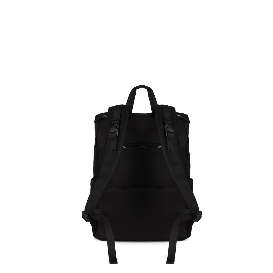 The Anabelle – Black Recycled Nylon Maternity Backpack