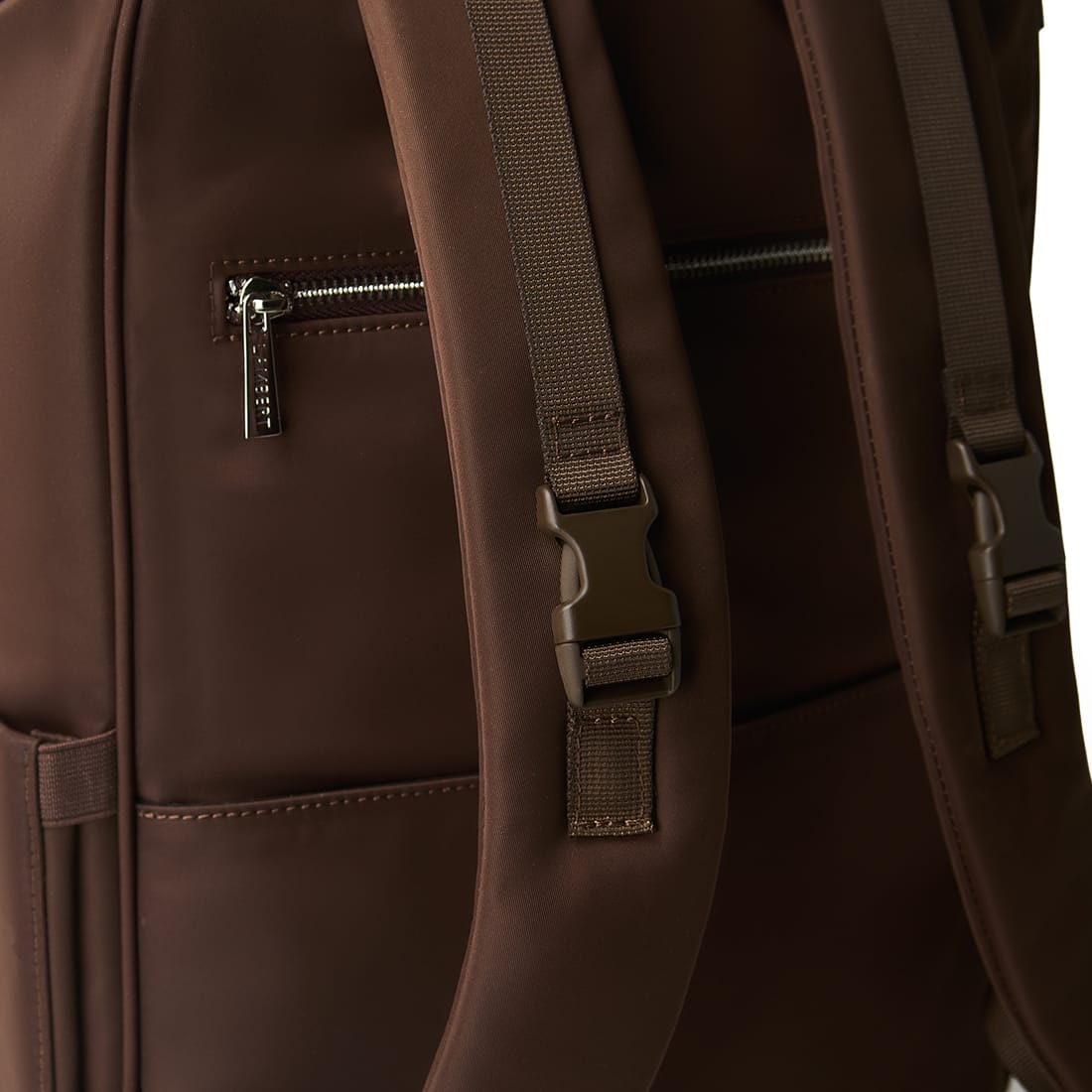 The Anabelle - Chocolate Nylon Diaper Backpack