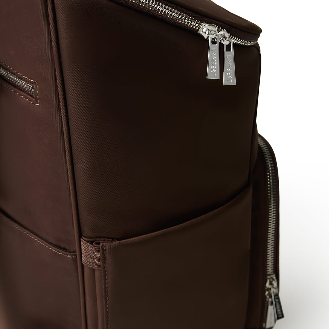 The Anabelle - Chocolate Nylon Diaper Backpack