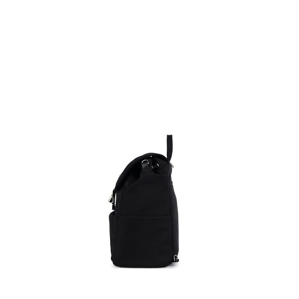 The Aria - Black 3-in-1 Recycled Nylon Backpack