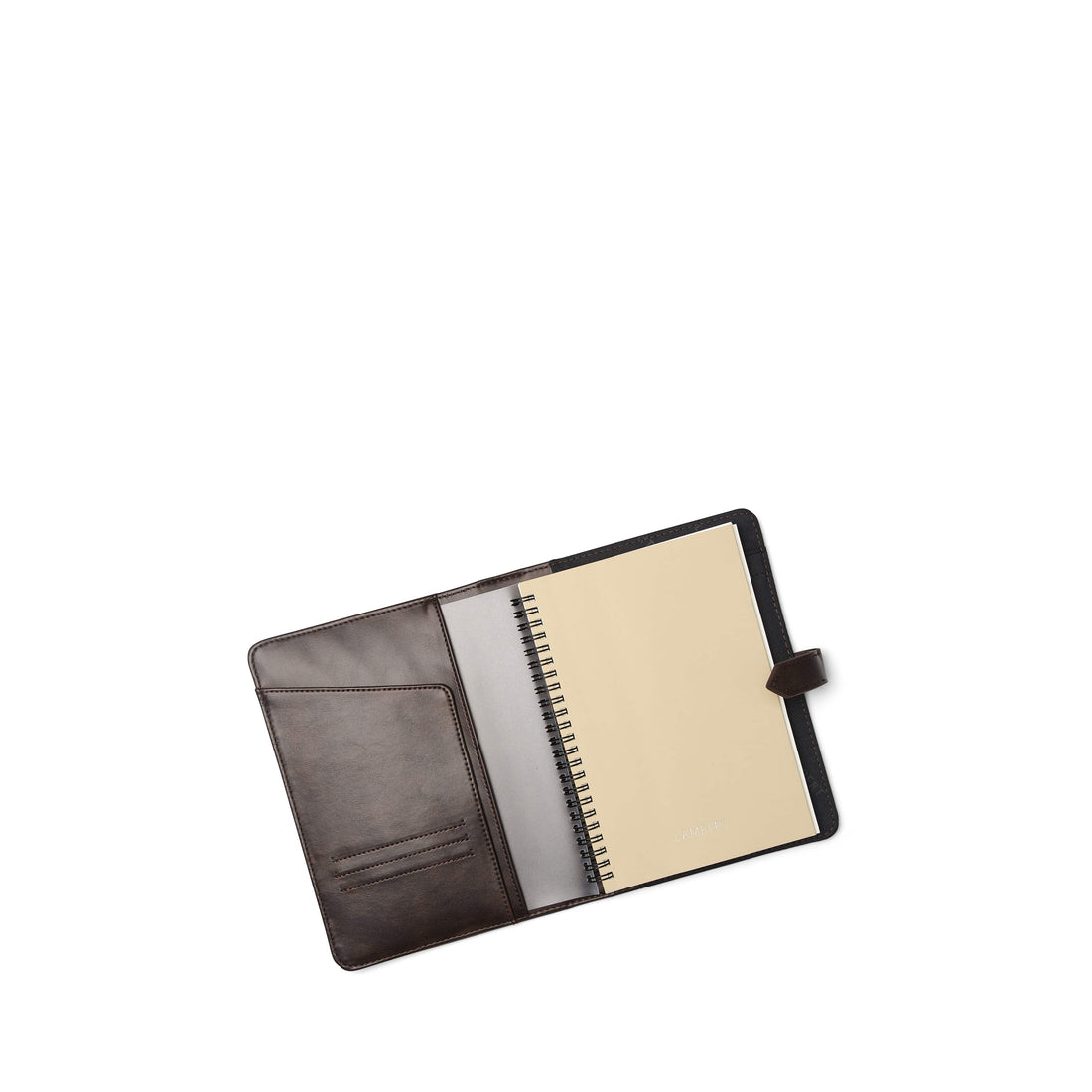 The Ariel – Espresso Vegan Leather Agenda Cover