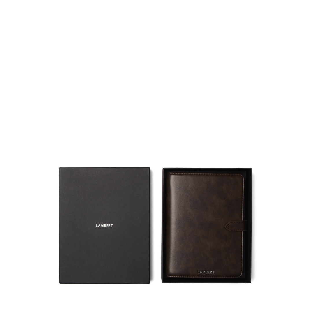 The Ariel – Espresso Vegan Leather Agenda Cover