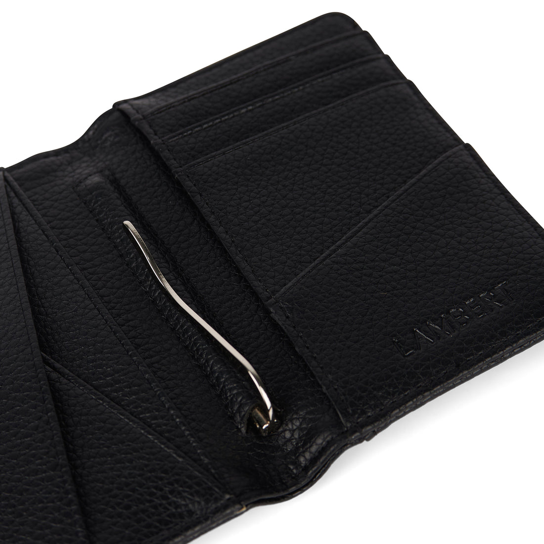 Le Arlo - Portefeuille en cuir vegan noir