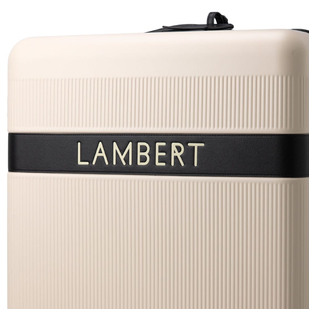 The Aspen - Oyster mix polycarbonate check-in suitcase – Lambert