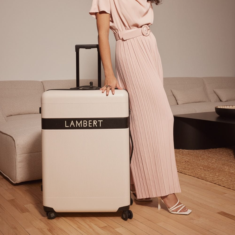 Travel Set - Check-in Suitcase + Cabin Suitcase in Oyster