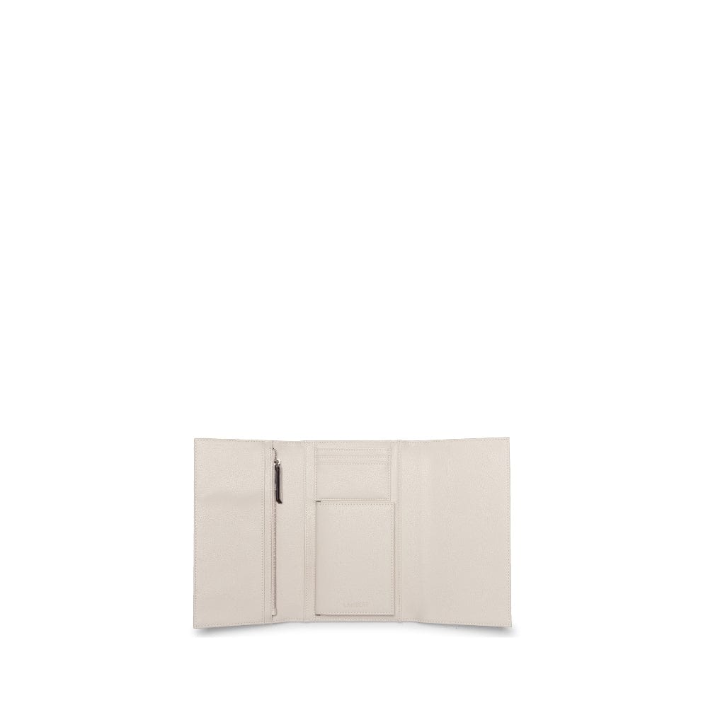 The Atlas - Oyster Vegan Leather Passport Holder