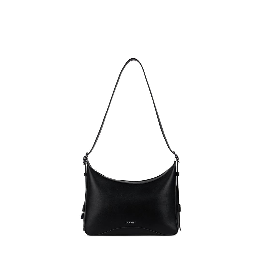 The Audrey – 2-in-1 Handbag in Black Vegan Leather – Lambert