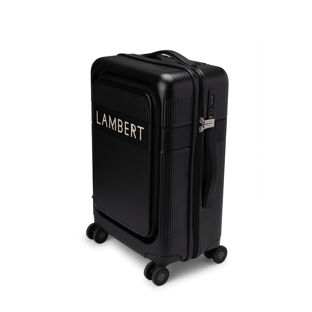 Ensemble voyage - Valise de cabine noire + Sac de voyage noir