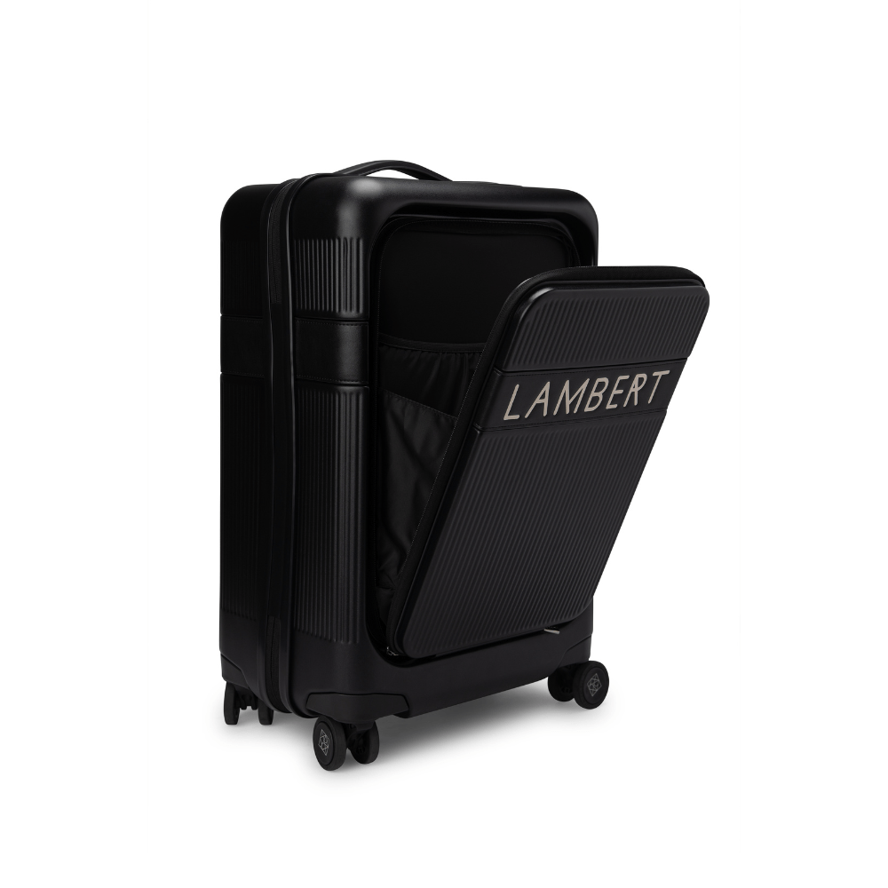Ensemble voyage - Valise de cabine noire + Sac de voyage noir