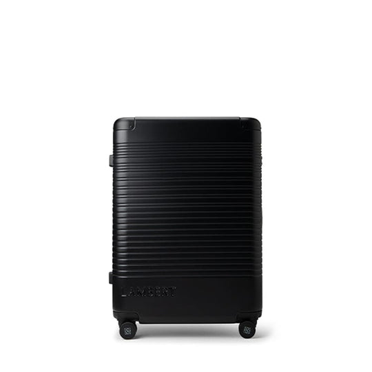 The Milan - Medium Black Checked Luggage